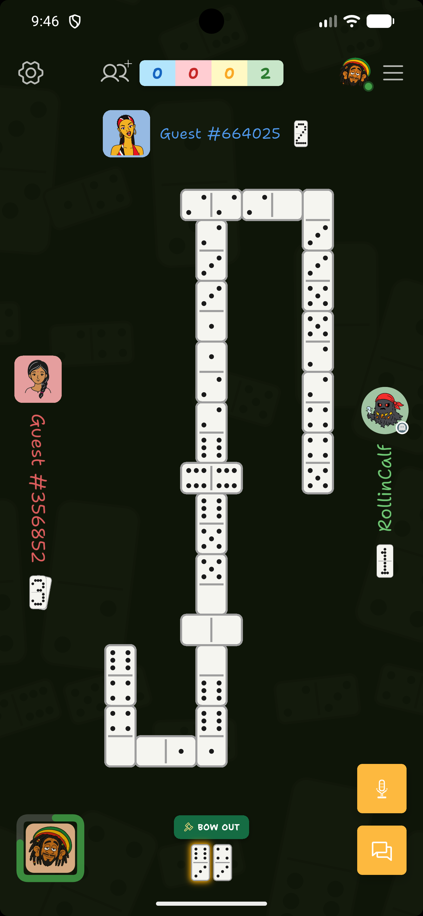 Temporary gameplay preview for begging or standing